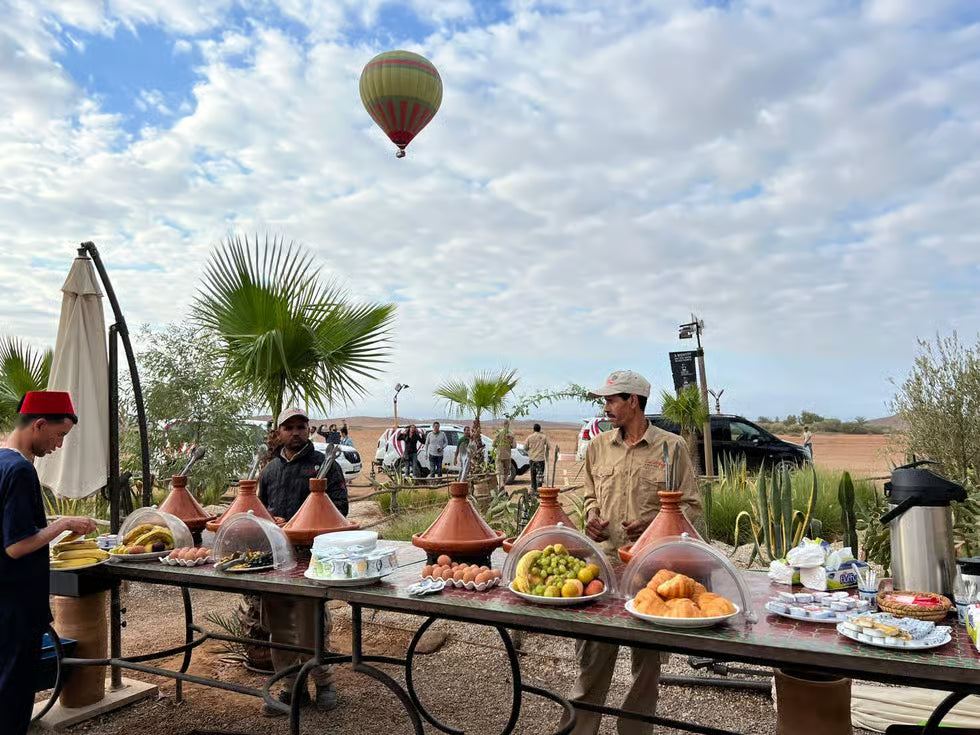 Hot Air Balloon Ride in Marrakech (1h + transport)