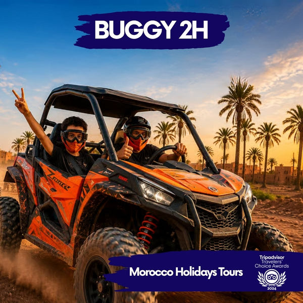 Buggy 2h Agafay (Pilote + passenger)