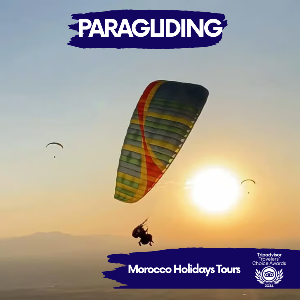 Marrakech Paragliding Adventure over Agafay