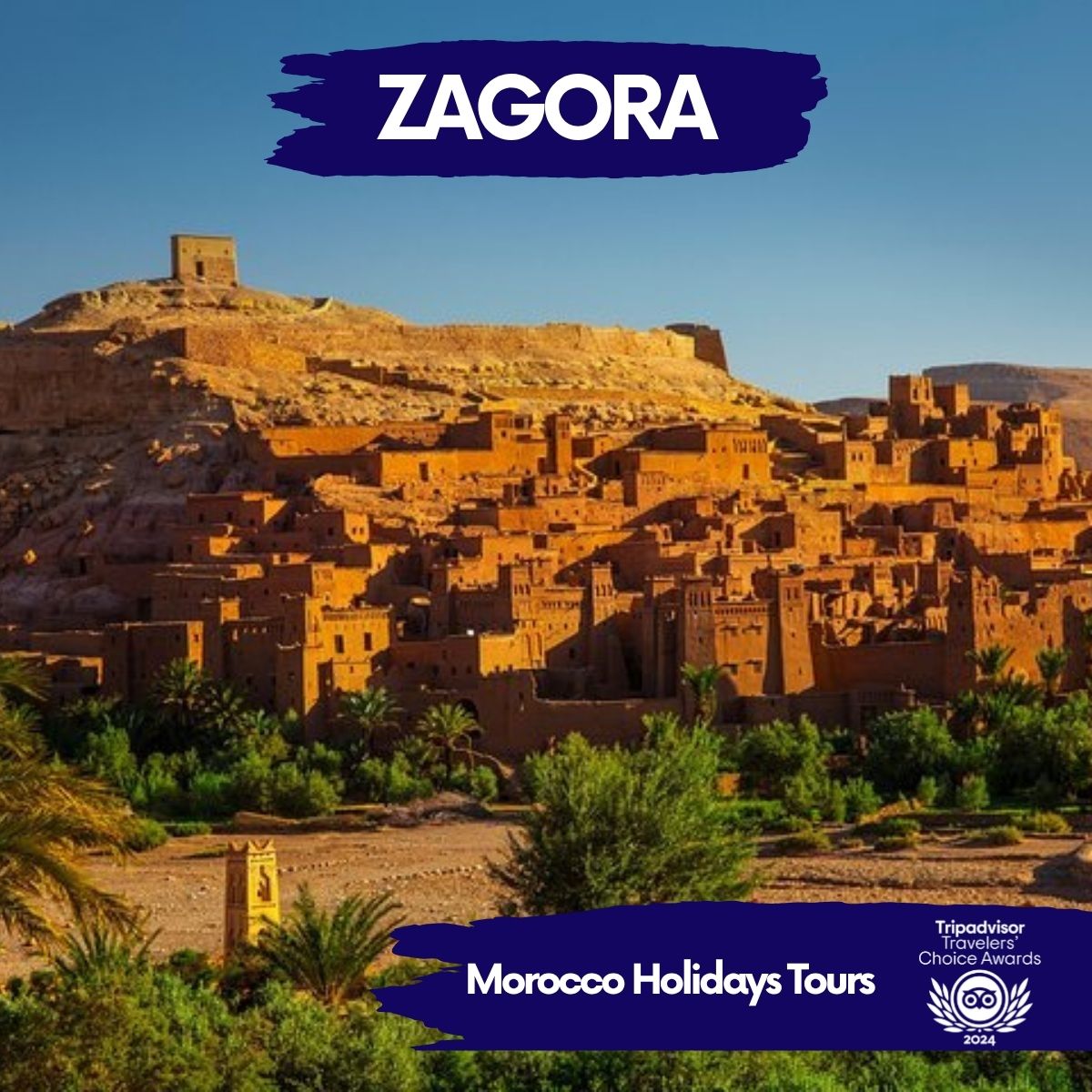 Zagora Desert Tour (2 days- 1 night )