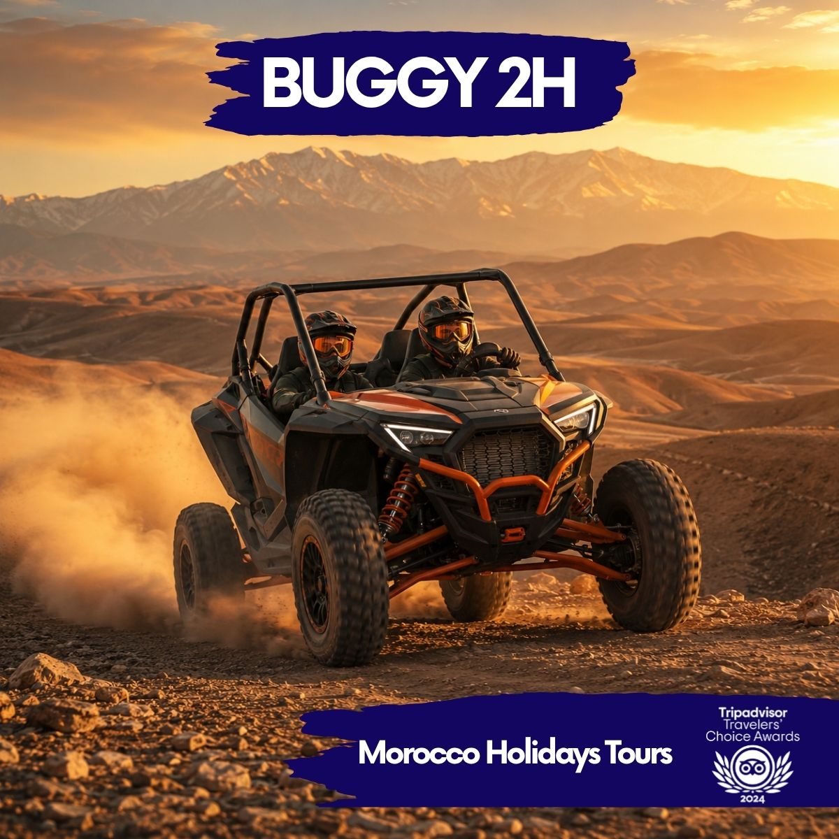 Agafay Buggy Adventure – 2 Hours